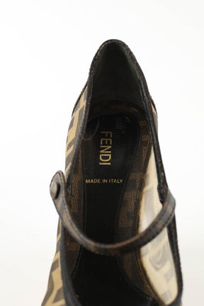 Talons Fendi  Marron