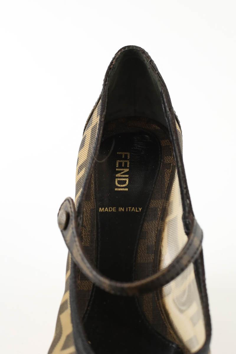 Talons Fendi  Marron