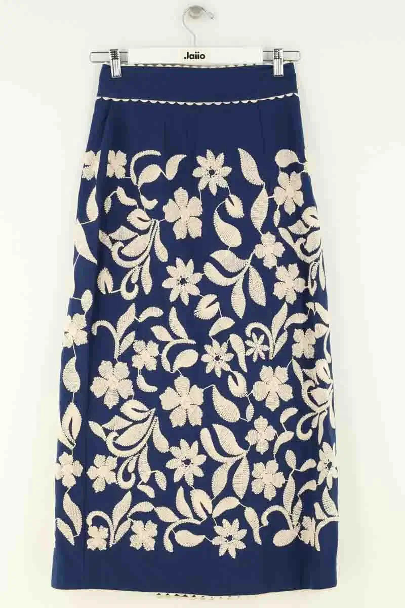 Jupe Sézane Bleu en Coton