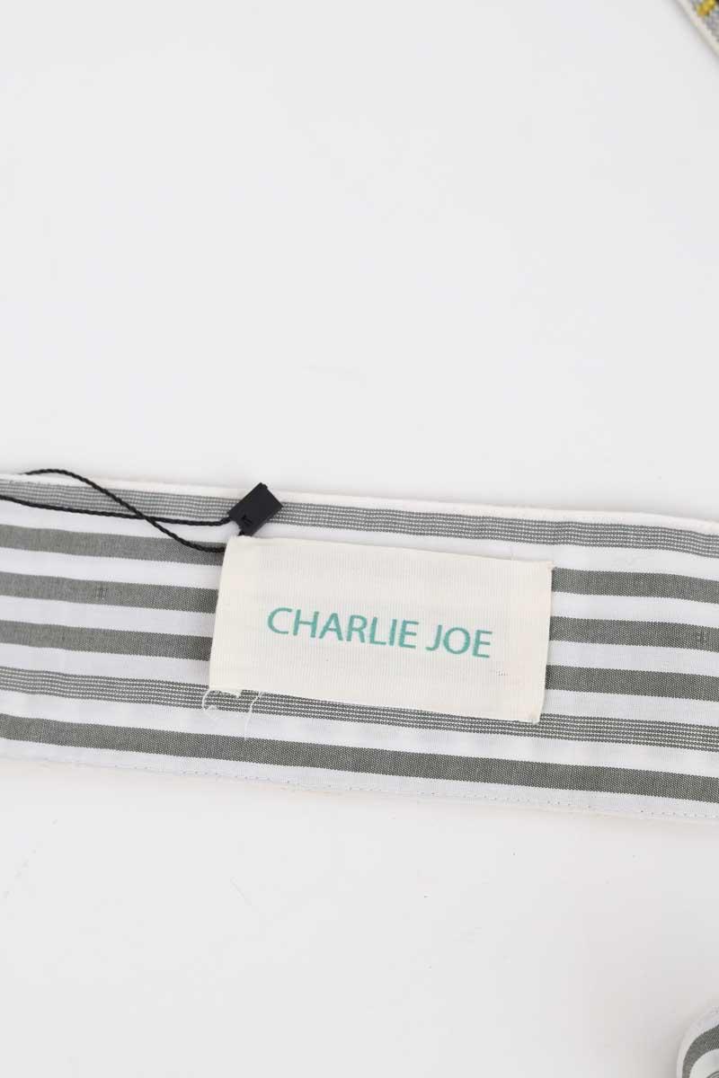 Tissu Charlie Joe  Blanc
