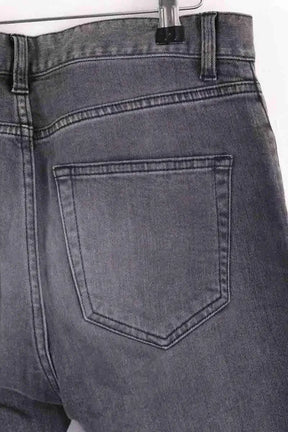 Jean slim Balenciaga Anthracite en Coton