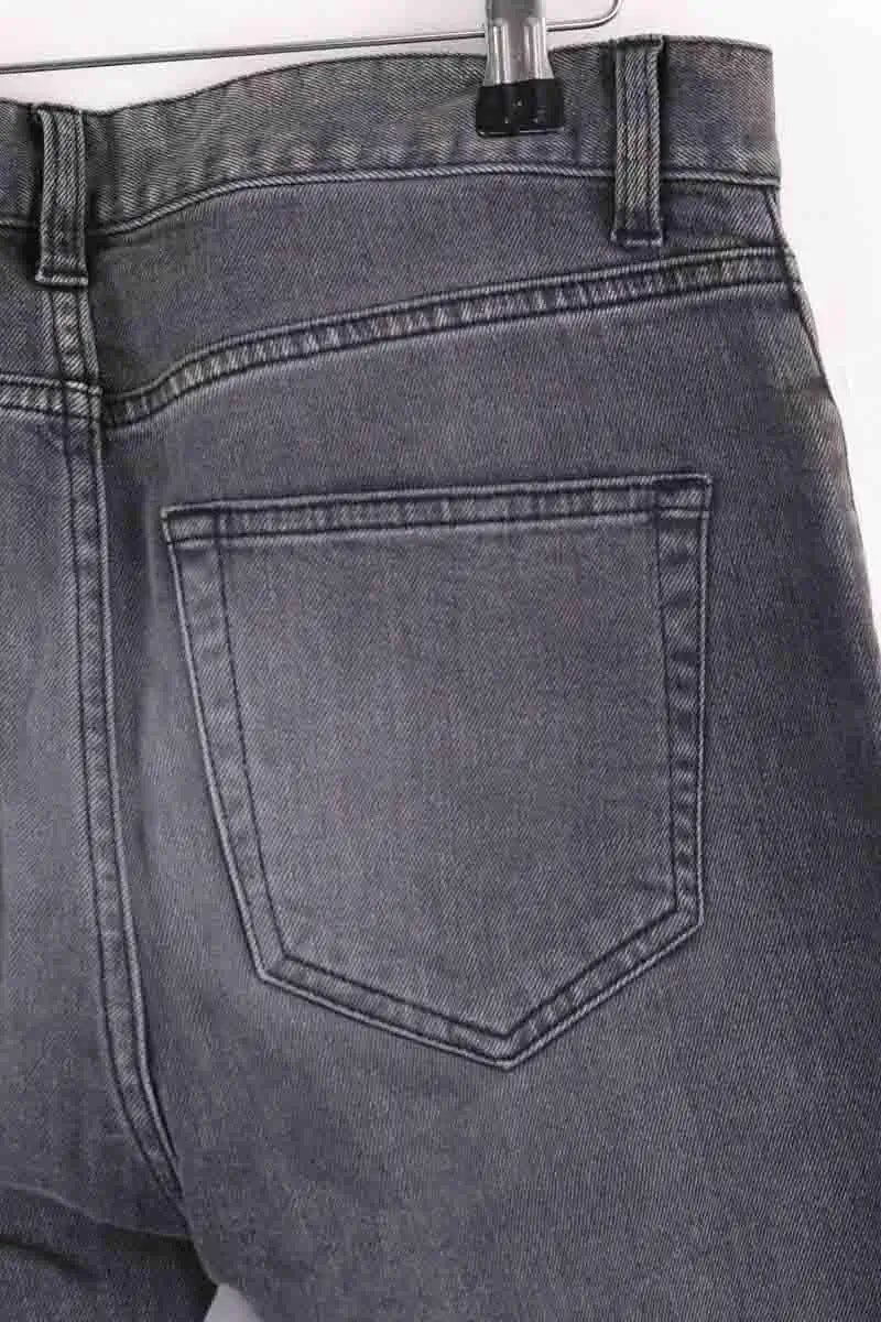 Jean slim Balenciaga Anthracite en Coton