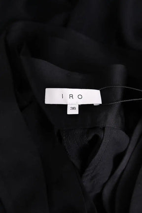 Pantalon Iro Noir en Laine