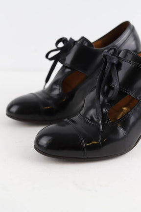 Talons Dries Van Noten  Marron