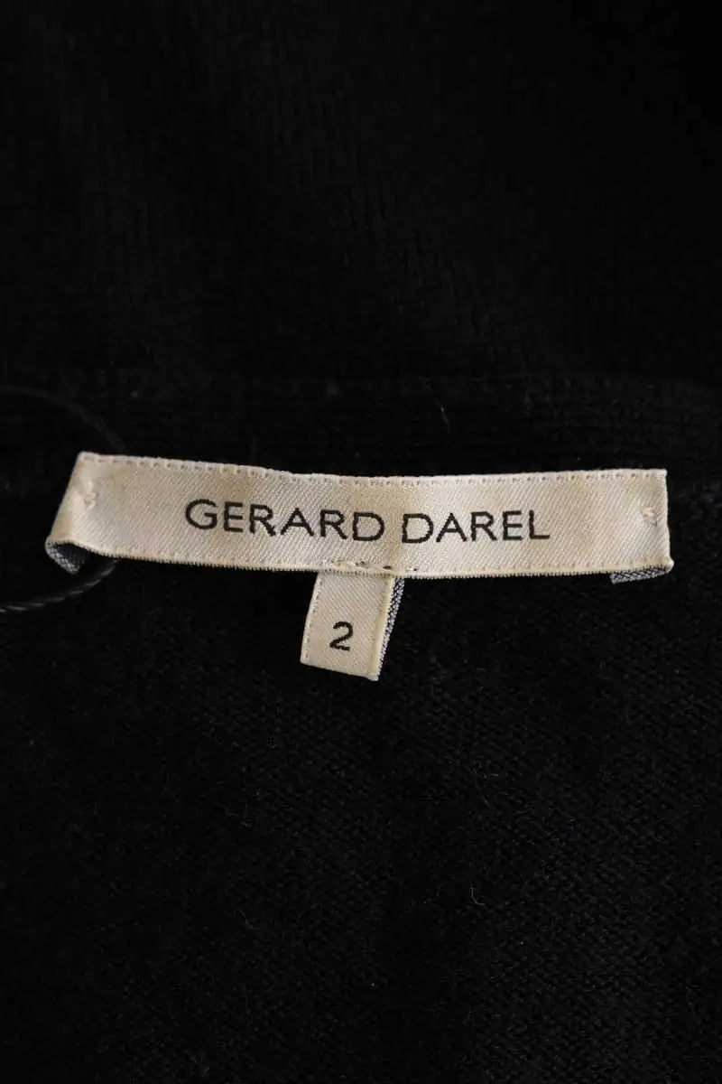 Pull Gerard Darel Noir en Laine