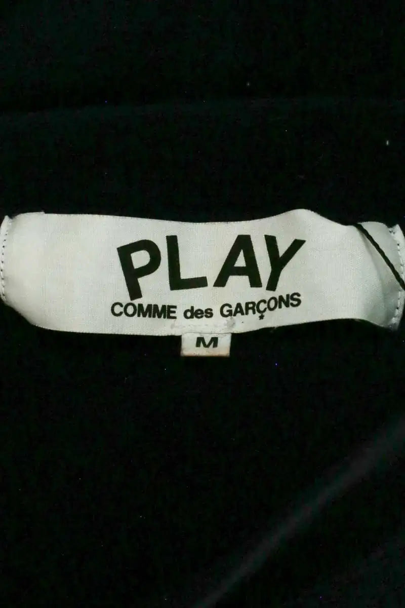 Cardigan Comme Des Garçons Marine en Laine