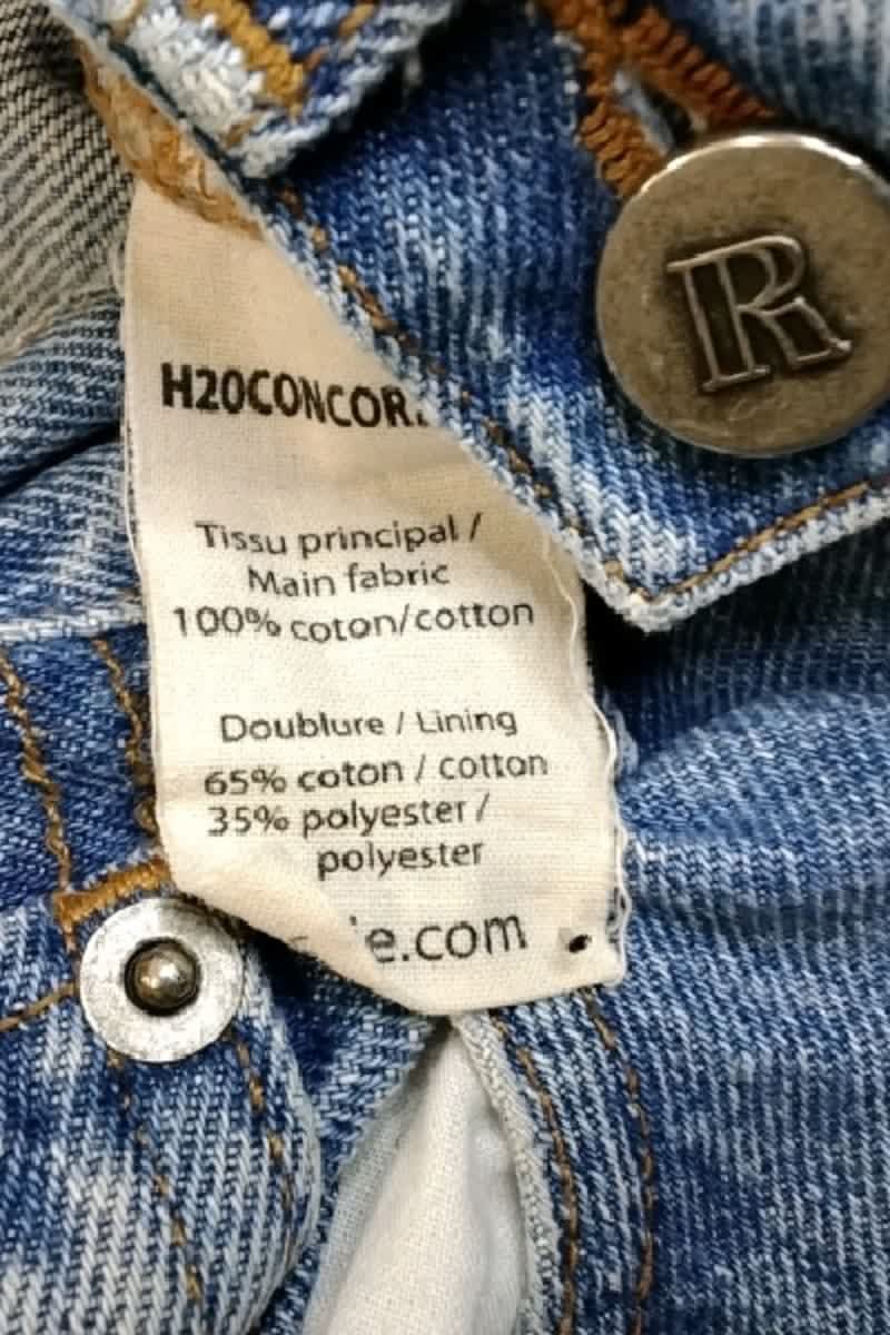 Jean bootcut Rouje  Bleu