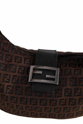 Sac porté épaule Fendi Marron en Synthétique