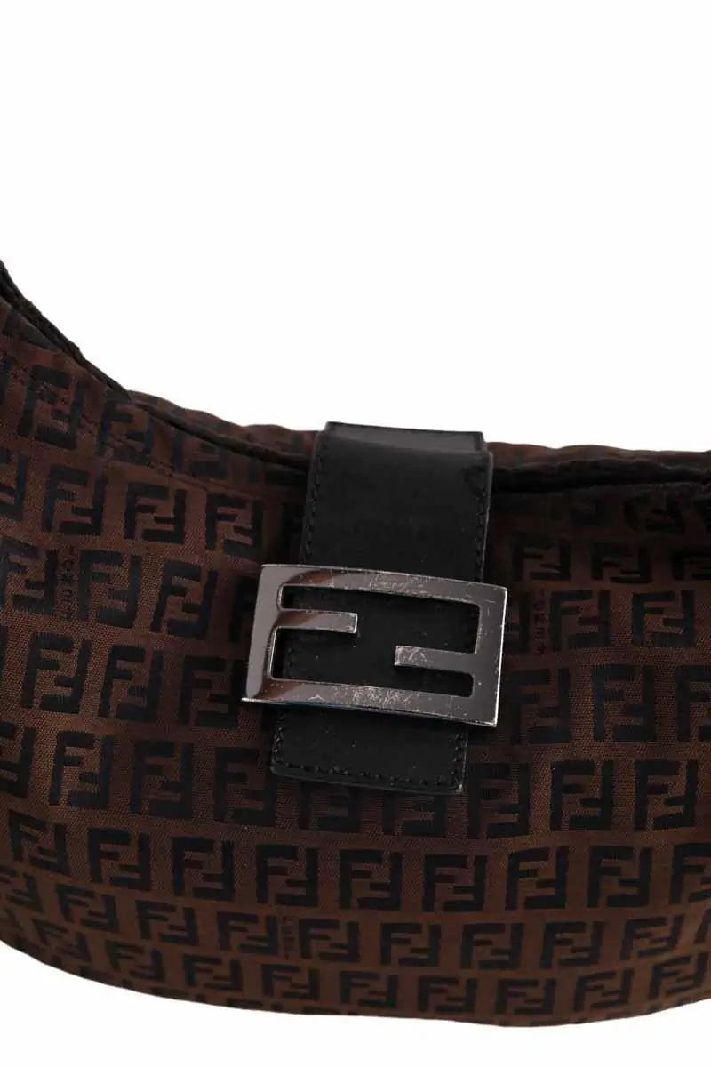 Sac porté épaule Fendi Marron en Synthétique