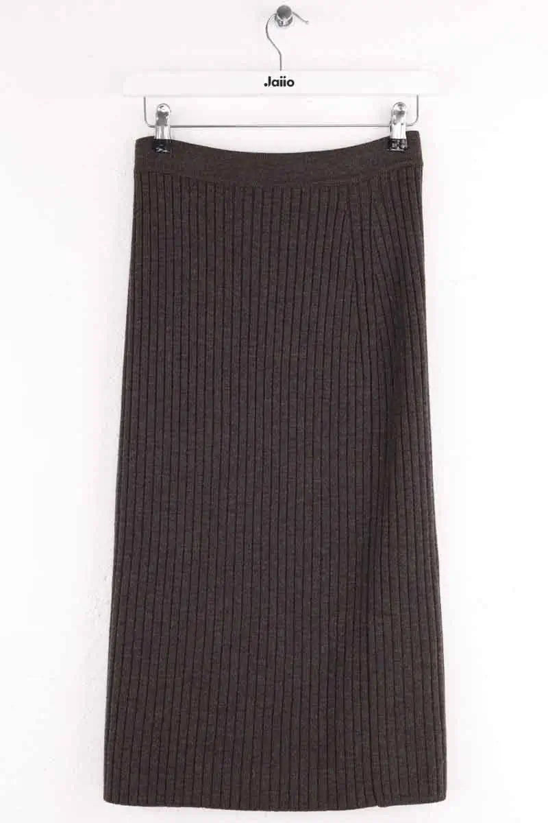 Jupe Ralph Lauren Anthracite en Laine