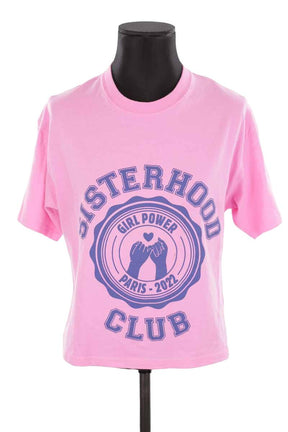 T-shirts Sisterhood by Wolinski  Rose