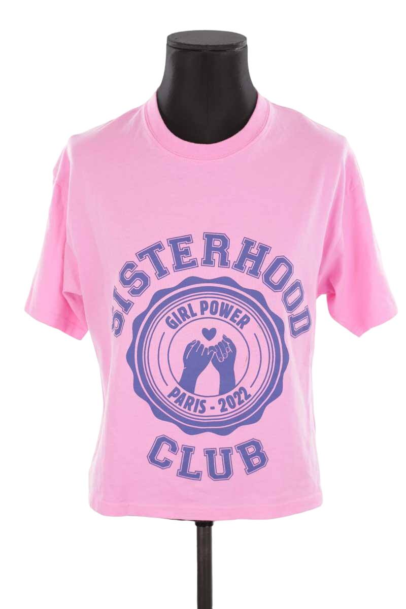 T-shirts Sisterhood by Wolinski  Rose