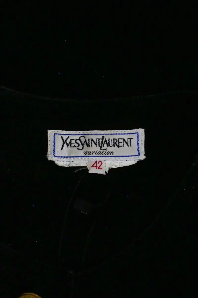 Chemise Yves Saint Laurent Noir en Coton
