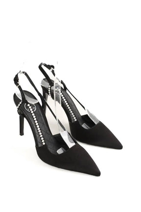 Talons Balmain  Noir
