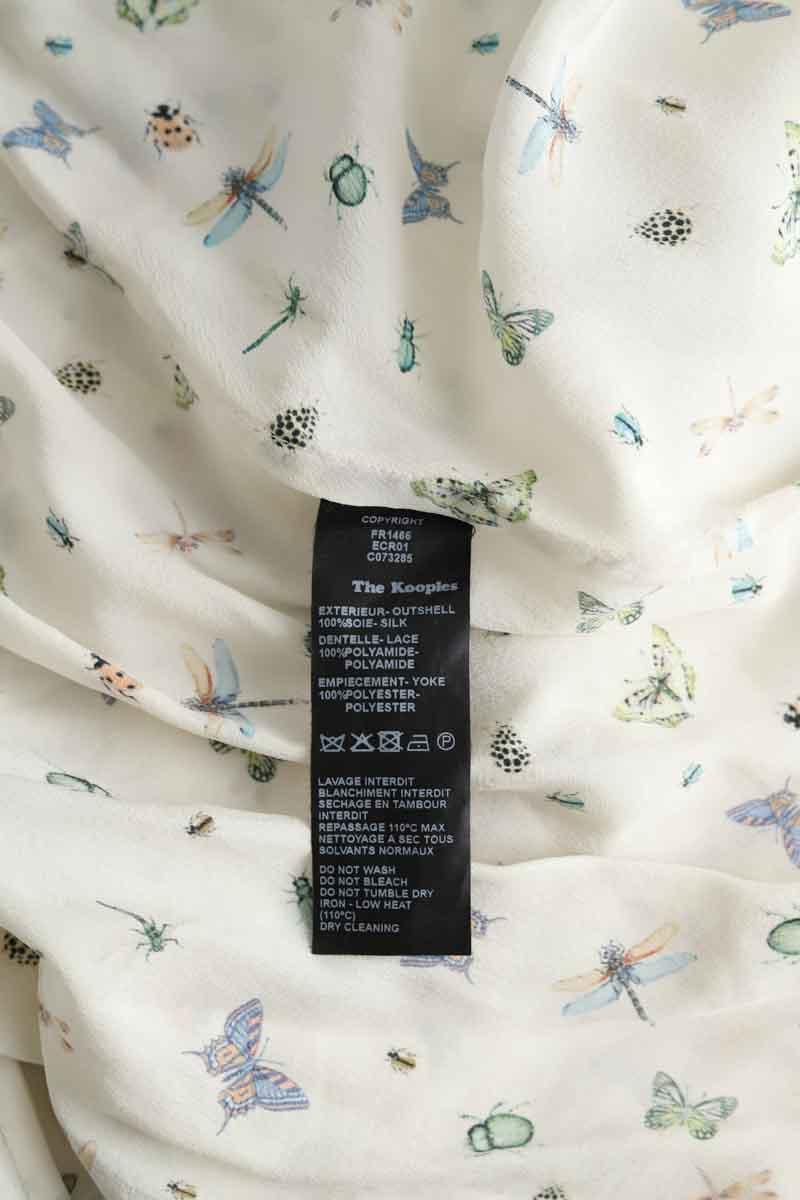 Mi-longueur The Kooples  Blanc