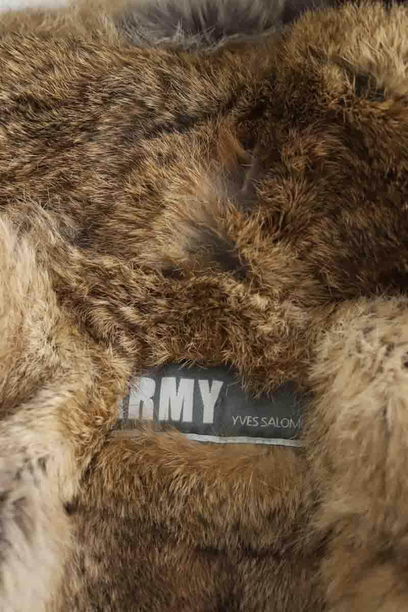 Veste Yves Salomon  Marron