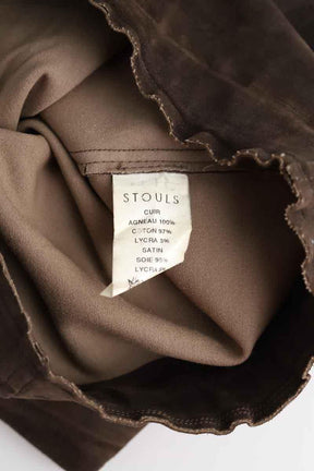Droit Stouls  Marron