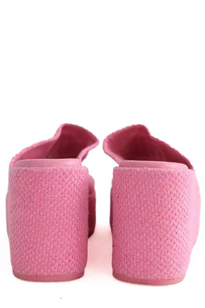 Mules Maje Rose en Tissu