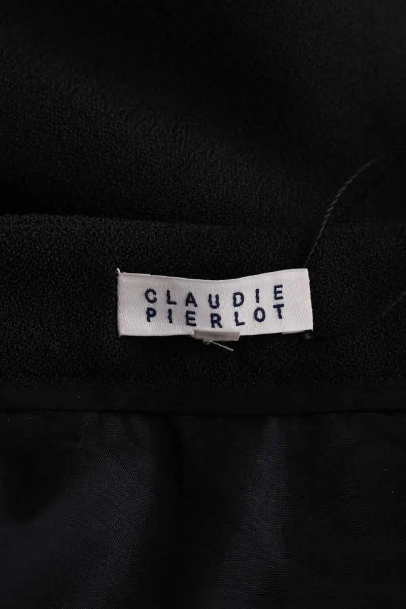 Jupe Claudie Pierlot Noir en Synthétique