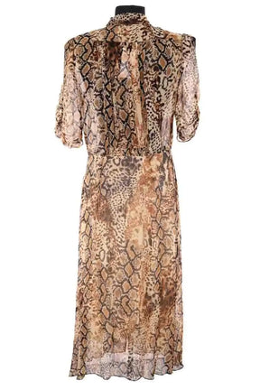 Robe Ba&Sh Marron en Viscose