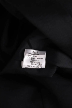Blazer Maje Noir en Laine