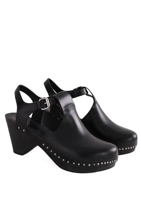 Sabots Isabel Marant Minimals Noir en Cuir