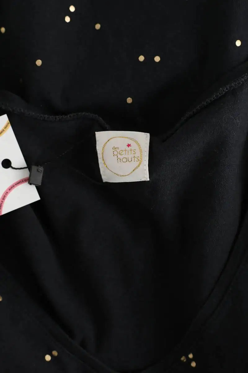 Top Des Petits Hauts  Noir
