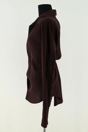 Chemise Gucci Marron en Soie
