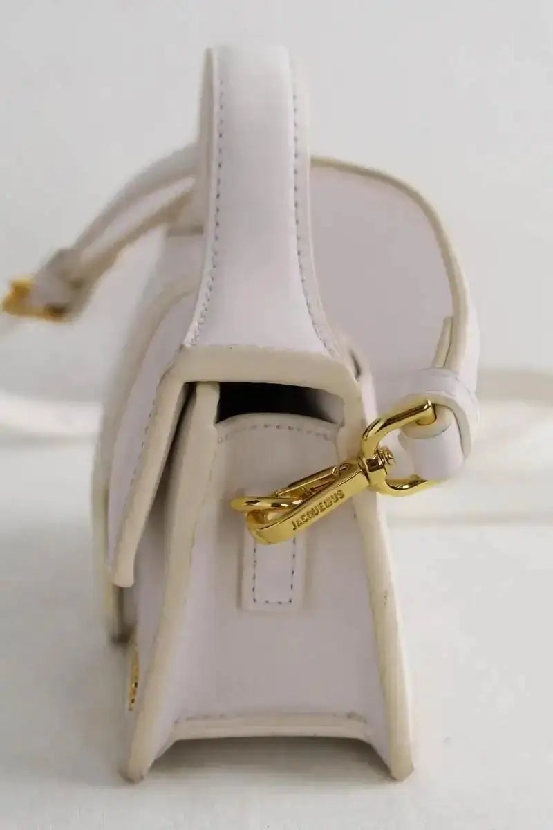 Sac à bandoulière Jacquemus Blanc en Cuir