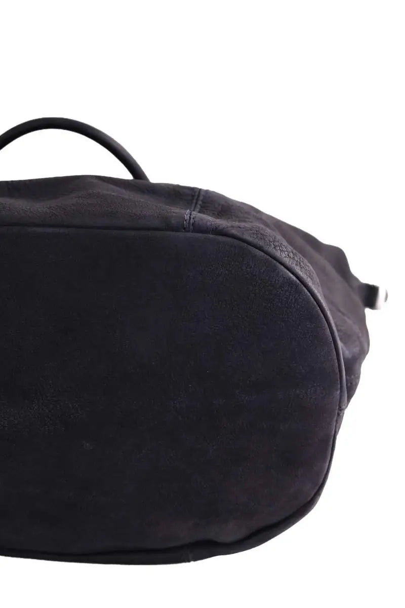 Cabas Gerard Darel Marine en Cuir