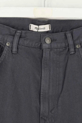 Jean droit W33 L30 Madewell Gris en Coton