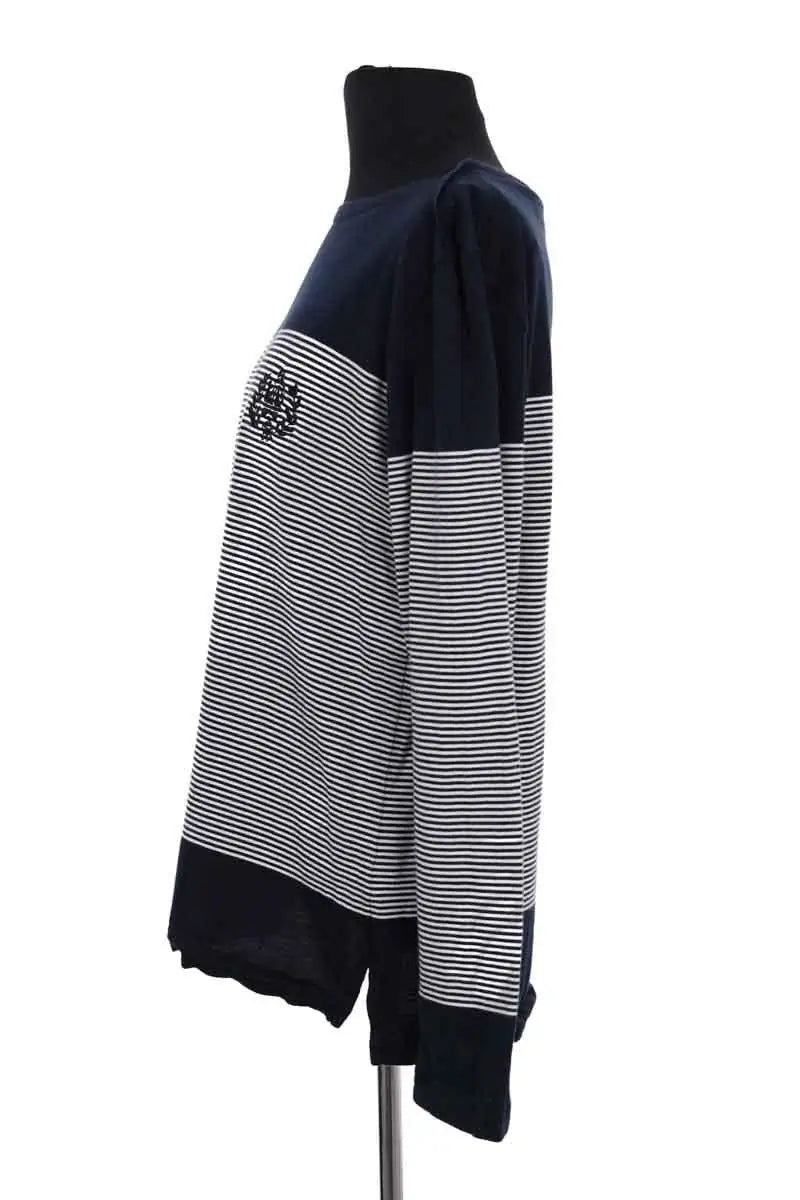 Top Lanvin Bleu en Coton