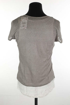 T-shirts Majestic Filatures  Gris