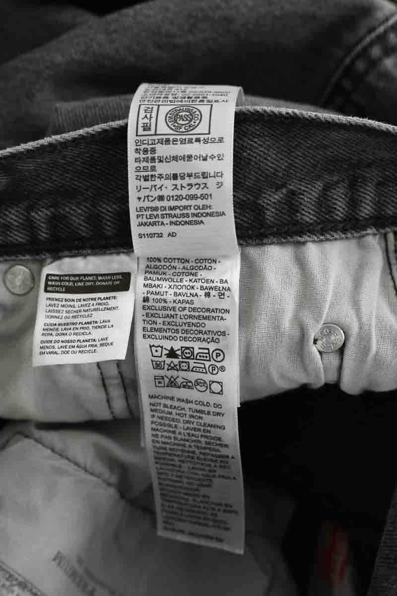 Jean boyfriend Levi's 501 Gris