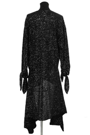 Mi-longueur The Attico  Noir