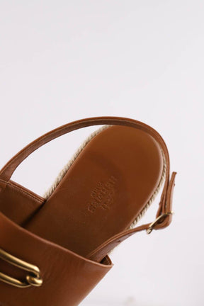 Sandales Hermès  Marron