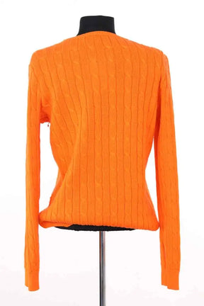 Pull Ralph Lauren Orange en Laine