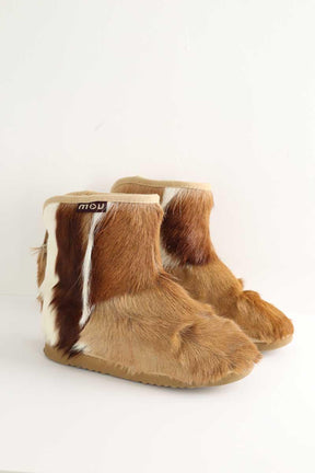 Boots Mou  Marron