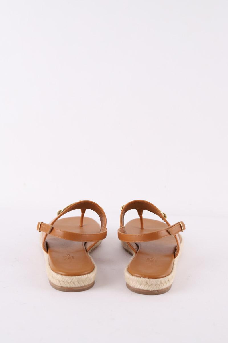 Sandales Hermès  Marron