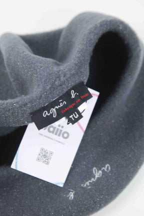 Béret Agnès B.  Gris