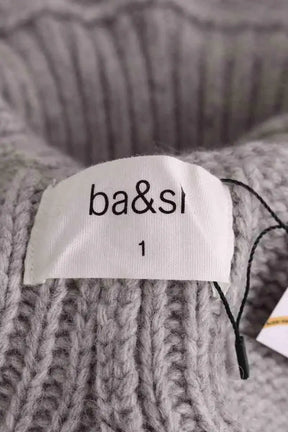 Pull Ba&Sh Gris en Laine