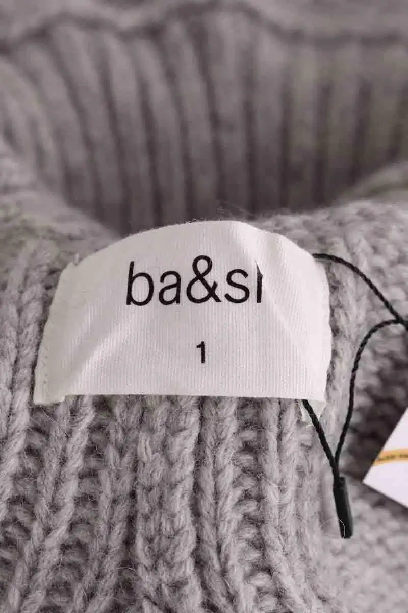 Pull Ba&Sh Gris en Laine