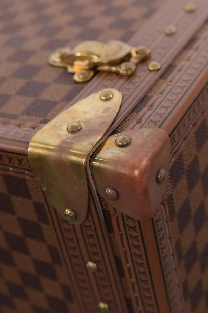 Malle Louis Vuitton des années 1920 Louis Vuitton Marron en 