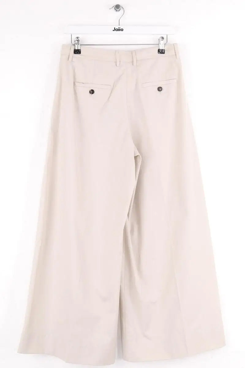 Pantalon Max Mara Beige en Coton