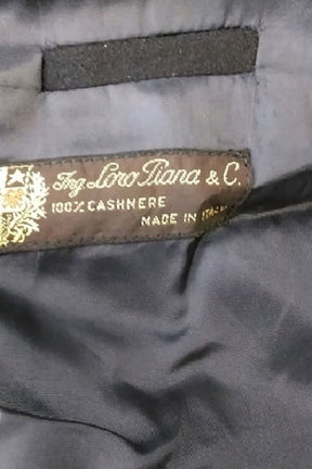 Blazer Loro Piana  Noir