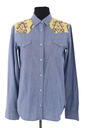 Chemise Soeur Bleu en Coton, taille L - Seconde Main