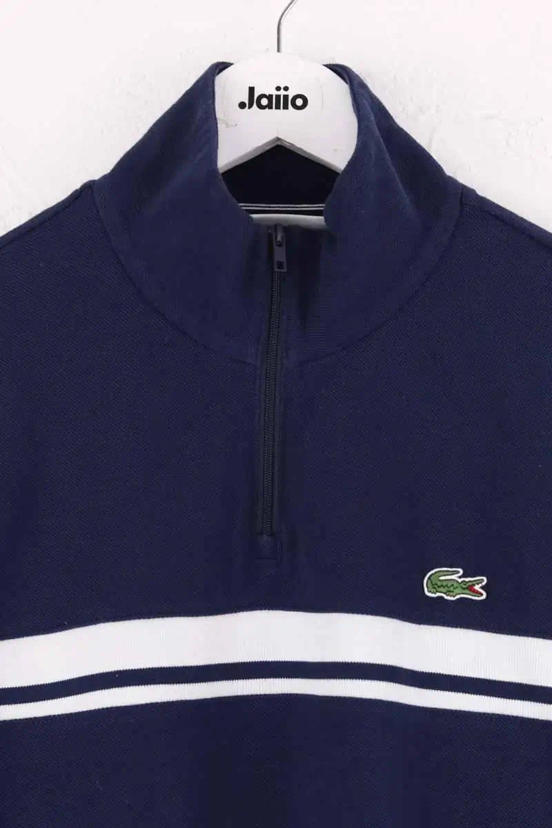 Pull Lacoste Bleu en Coton