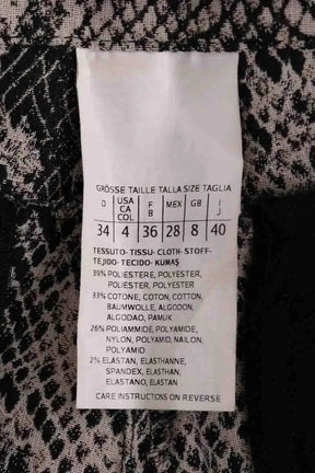 Pantalon droit Marella Gris en Synthétique