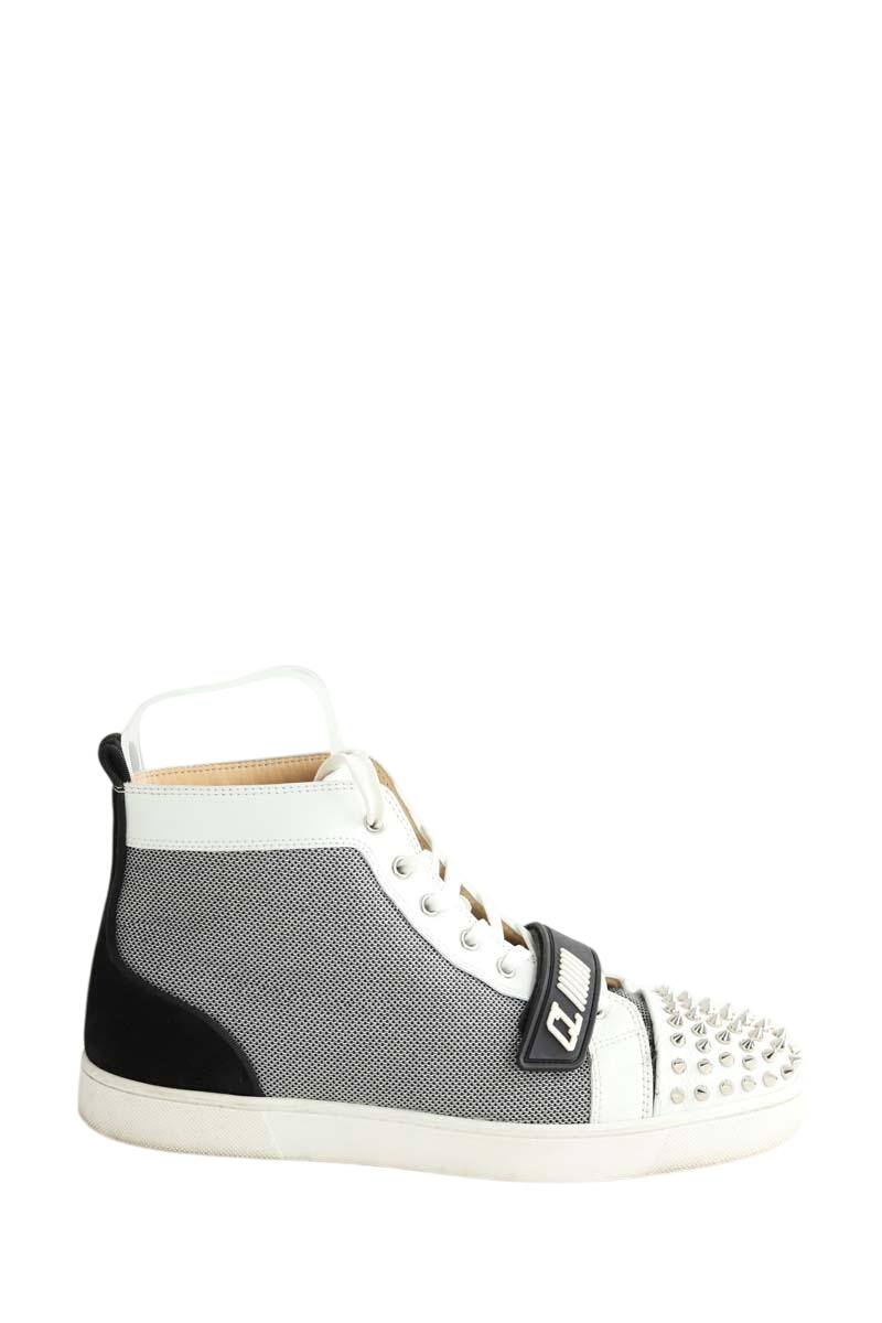 Baskets Christian Louboutin  Argent