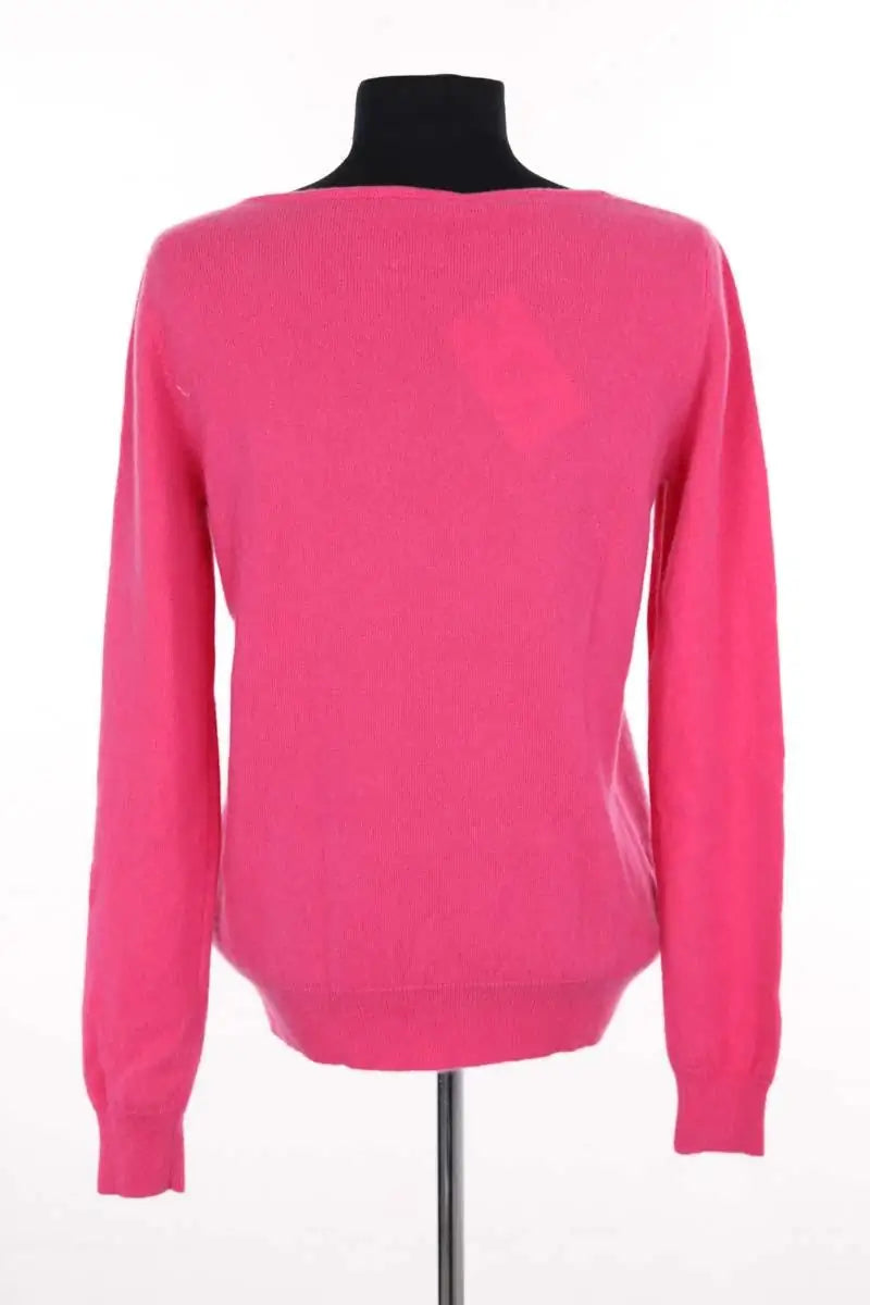 Pull Repeat Rose en Cachemire